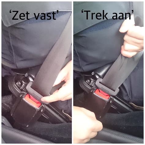 Illustratie die de correcte geleiding van de autogordel door een Maxi-Cosi Pebble toont