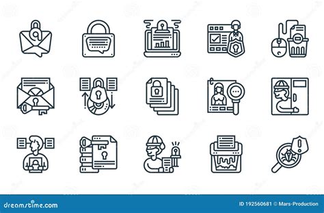 Symbool voor vertrouwelijkheid en privacy