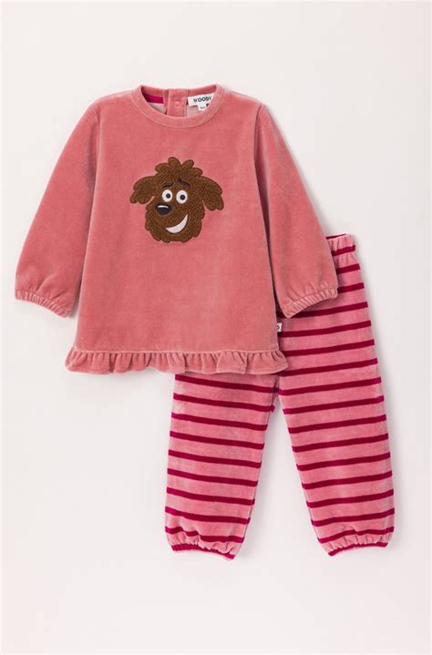 baby meisjes pyjama in velours