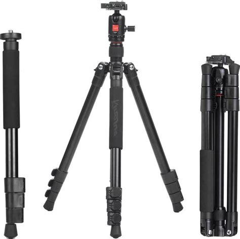 Stabiel camera statief met kogelkop