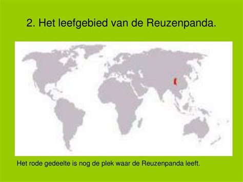 Kaart van China die de huidige en voormalige verspreidingsgebieden van de reuzenpanda toont.