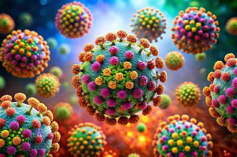 Illustratie van het humaan papillomavirus