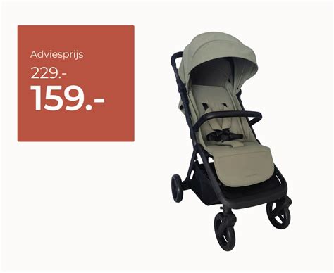 Buggy's en autostoelen van merken als Nuna en Joie in de aanbieding bij Prénatal.