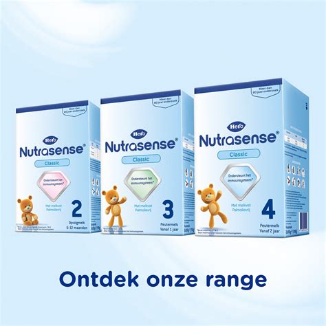 Vergelijking van de oude Hero Baby verpakking met de nieuwe Hero Nutrasense verpakking.