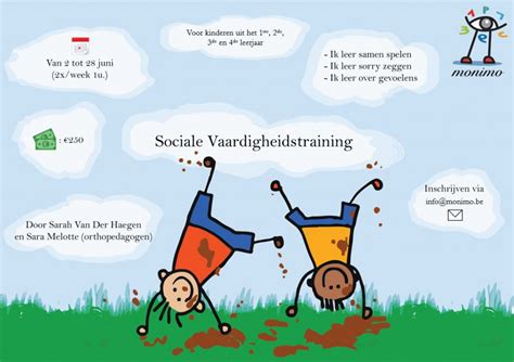 Kinderen tijdens een sociale vaardigheidstraining