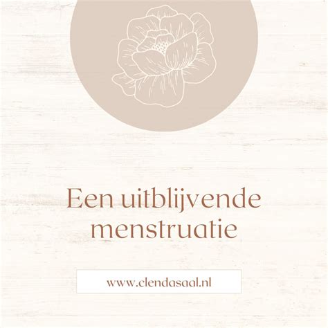 Infographic die verschillende oorzaken van een uitblijvende menstruatie illustreert
