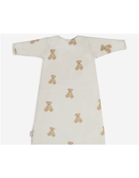 Een schattige Jollein slaapzak met een all-over print van teddyberen