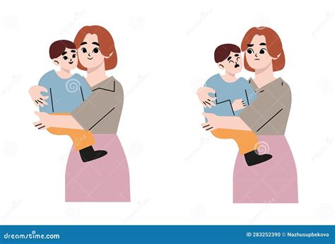 Illustratie van een kraamverzorgende die een baby vasthoudt, met een blije moeder op de achtergrond