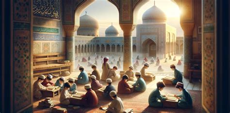 Illustratie van diverse islamitische namen met hun betekenissen