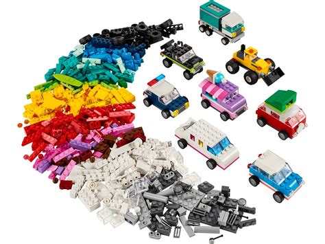 Collage van verschillende LEGO DUPLO sets, waaronder voertuigen, dieren en bekende Disney figuren.