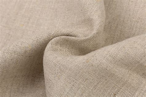 Voorbeeld van linnen stof met een natuurlijke textuur