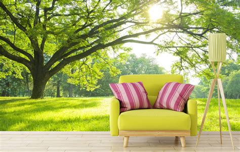 Een rustgevend landschap met zachte kleuren, symbool voor heling en hoop.