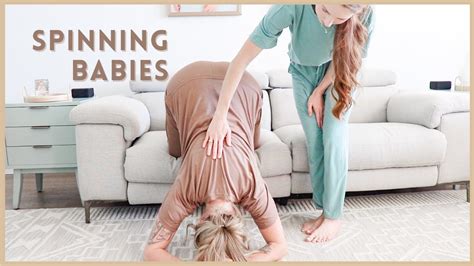 illustratie van de Spinning Babies houdingen