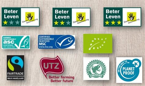 Schema van de belangrijkste keurmerken voor babyproducten