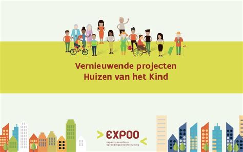 Infographic die de verschillende pijlers van de Huizen van het Kind weergeeft: ontmoeting, preventieve gezondheidszorg en opvoedingsondersteuning