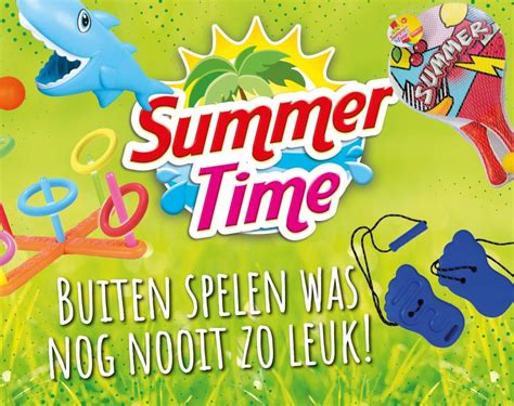 Divers assortiment zomerspeelgoed van Dagros