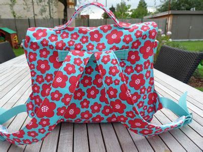 Voorbeeld van een zelfgemaakte papieren boekentas