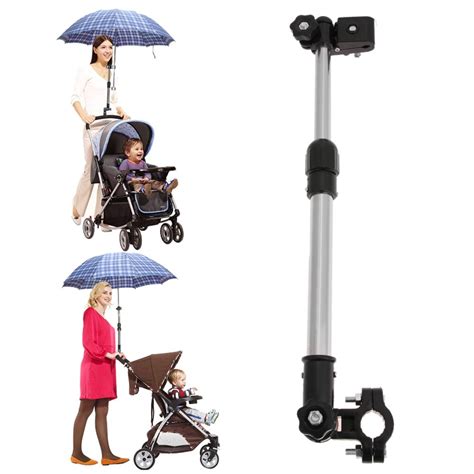 Collage van verschillende accessoires voor paraplu buggy's