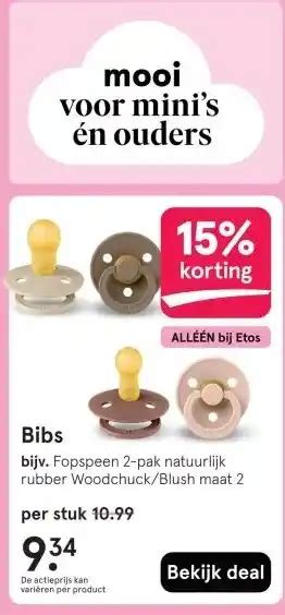 Overzicht van populaire Bibs fopspeenmodellen.