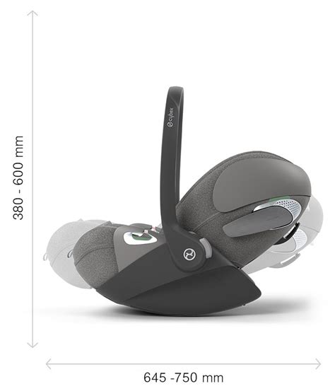 Detail van de ventilatieopeningen in de Cybex Cloud T i-Size