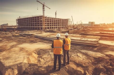 Een peuter kijkt vol verwondering naar een grote kraan op een bouwplaats.