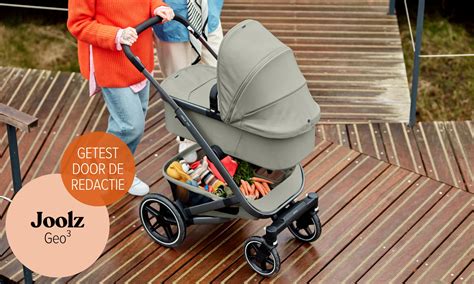 Infographic met de stappen voor het ombouwen van de Joolz kinderwagen naar buggy.