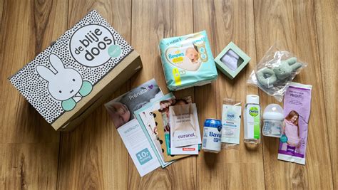 Inhoud van de Blije Doos van Prénatal.