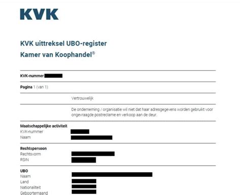 Screenshot van de aanvraagprocedure voor een uittreksel via een e-loket