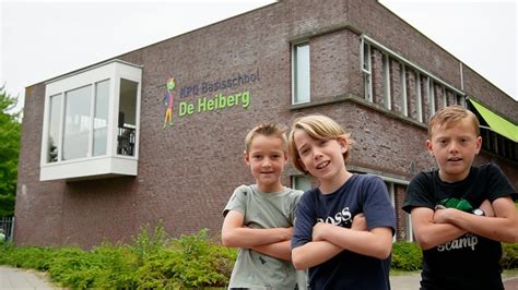 Foto van het Kindcentrum De Heiberg, met een vriendelijke uitstraling.