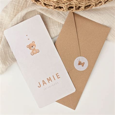 Afbeelding van verschillende soorten geboortekaartjes