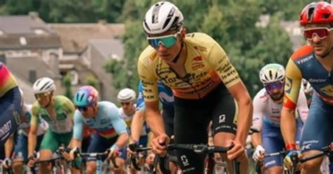 Wielrenner Thomas De Gendt tijdens een trainingsrit