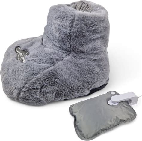 Close-up van het zachte interieur van een elektrische voetenwarmer