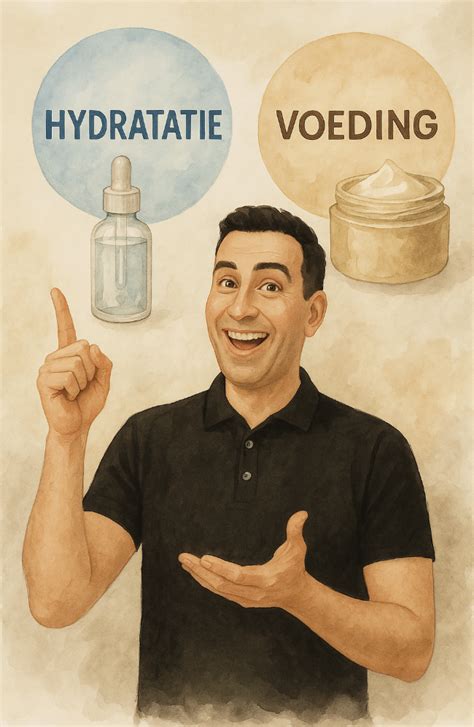 Illustratie die het verschil in dikte tussen babyhuid en volwassen huid toont