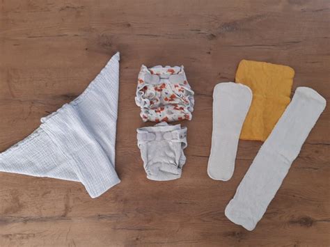 Overzicht van de verschillende maten en soorten wasbare luiers die beschikbaar zijn