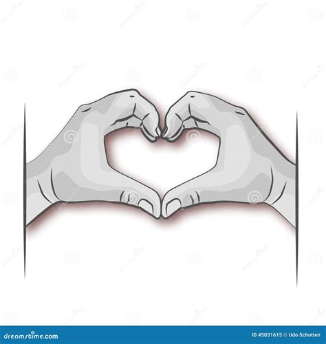 illustratie van twee handen die een hart vormen, symbool voor steun en verlies