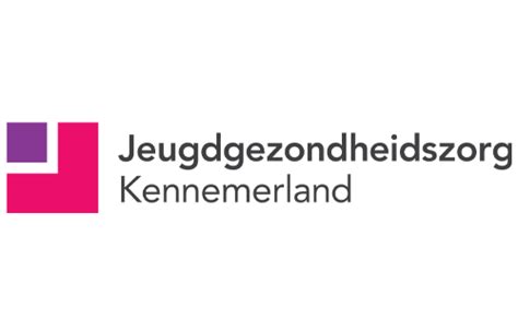 Infographic met de verschillende diensten van Jeugdgezondheidszorg Kennemerland, zoals huisbezoeken, beeldcoaching en vaccinaties.