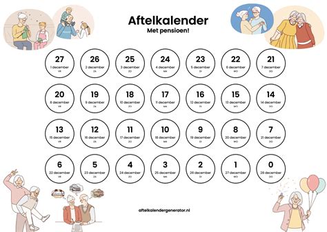 Zwangerschapsbuik met aftelkalender