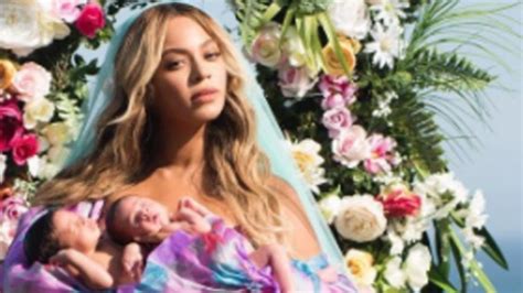 Iconische zwangerschapsaankondiging van Beyoncé met haar tweeling