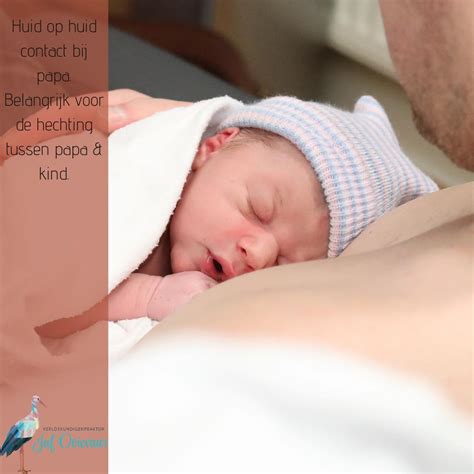 Illustratie van huid-op-huid contact tussen moeder en baby