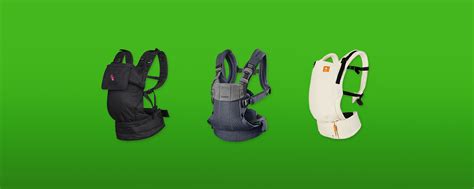 Overzicht van verschillende draagzakken voor mannen