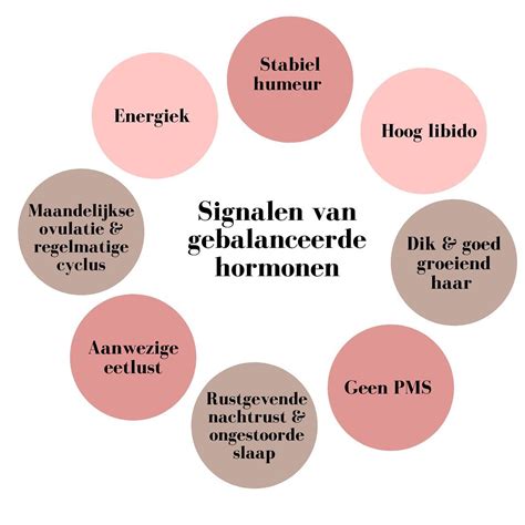 Diagram dat de hormonale disbalans bij PCOS visualiseert