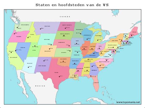 Kaart van de VS met per staat aangegeven de status van abortuswetgeving na 2022