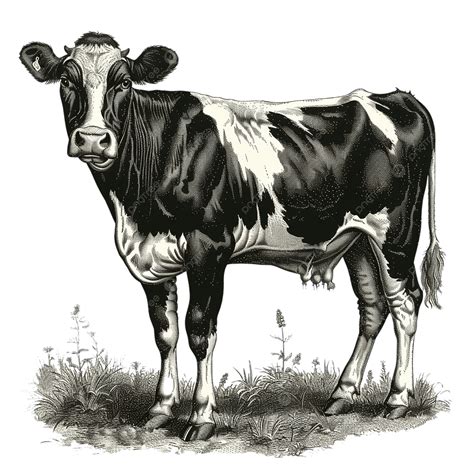 Illustratie van een koe met een oor-sensor van CowManager