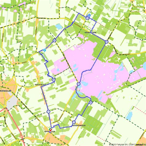 Overzichtskaart van de ligging van Kinderopvang Joy in Holtenbroek