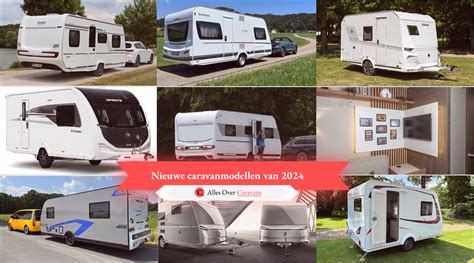 Illustratie van verschillende ERIBA caravanmodellen, van compact tot ruim, met pijlen die de grootteverschillen aangeven.