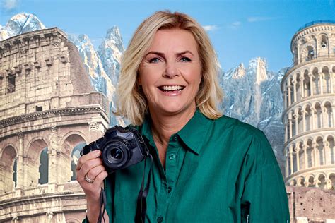 foto van Irene Moors tijdens de opnames van 