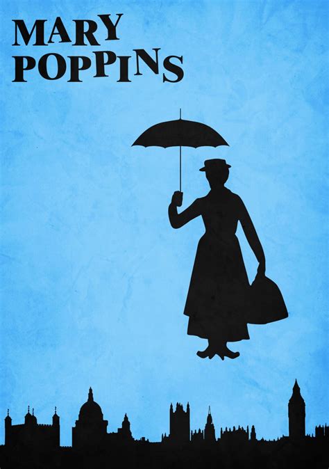 Poster van de musical Mary Poppins