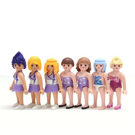 Vergelijking van de verschillende PLAYMOBIL figuurgroottes