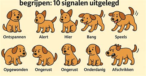 Infographic met de 5 Dunstan geluiden en hun betekenis.