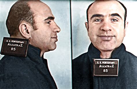 een iconische foto van Al Capone